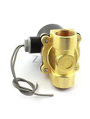 Воздушный газовый электромагнитный клапан 2 Way 3/4PT с резьбой DC 12V