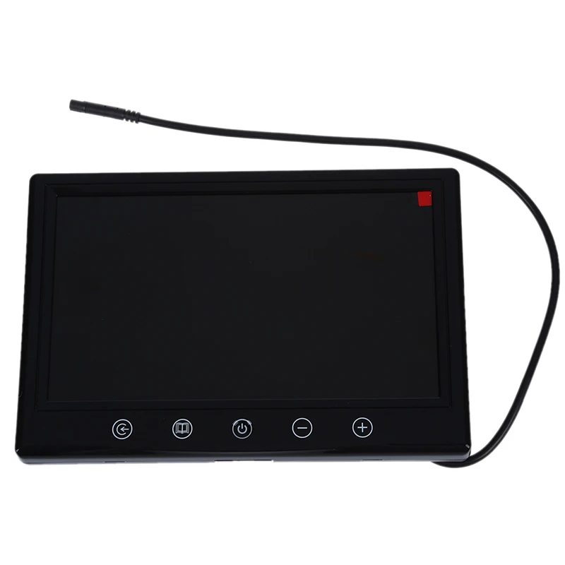 9 дюймов TFT lcd монитор заднего вида автомобиля для VCD DVD gps камеры