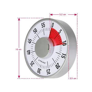 

arge Screen Kitchen Timer Magnetic Mechanical Reminder Management Countdown Tomato Clock Kitchen Accessories Tools Gadget
