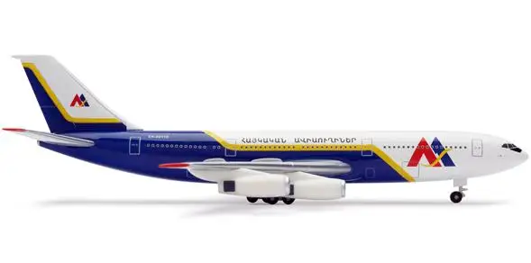 Эрпа крылья армян авиалиний Илюшин IL 86 EK 86118 1/500 литье под давлением модель