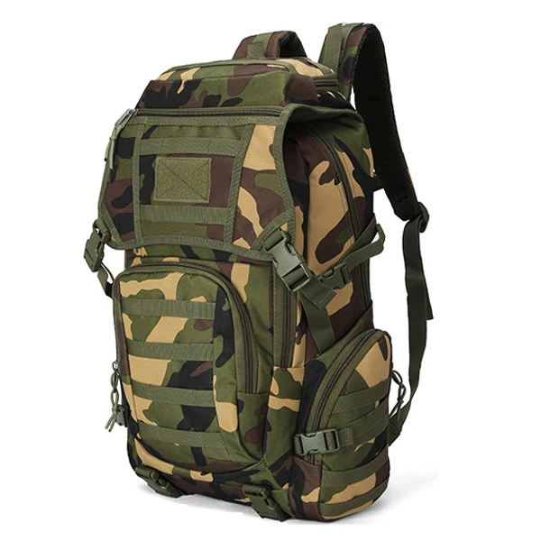 50л Тактический камуфляжный рюкзак для мужчин для путешествий на открытом воздухе военный мужской альпинистский походный рюкзак для альпинизма армейский слинг-рюкзак - Цвет: 07 Camo