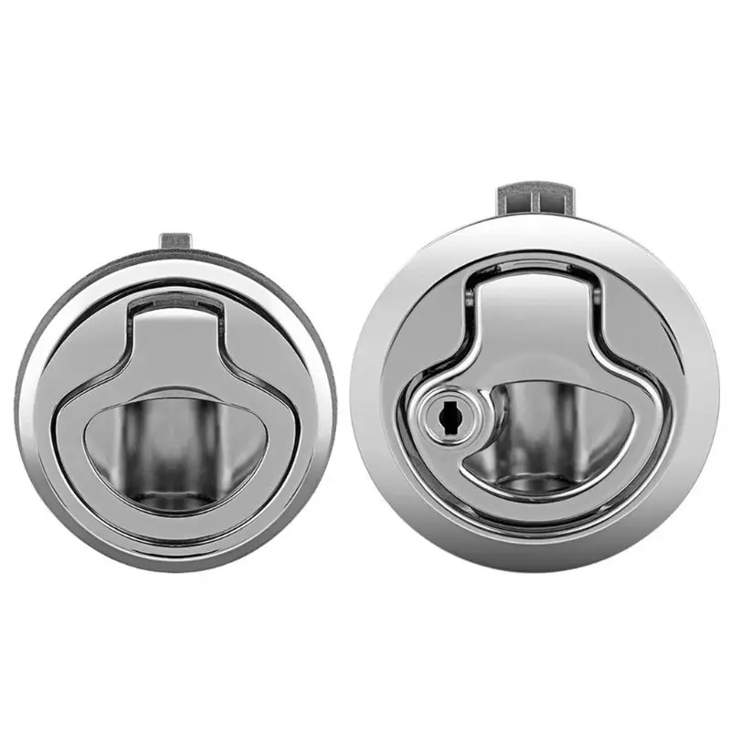 

Marine Boat Stainless Steel 2" Flush Pull Hatch Latch For RV Caravan Boat DD