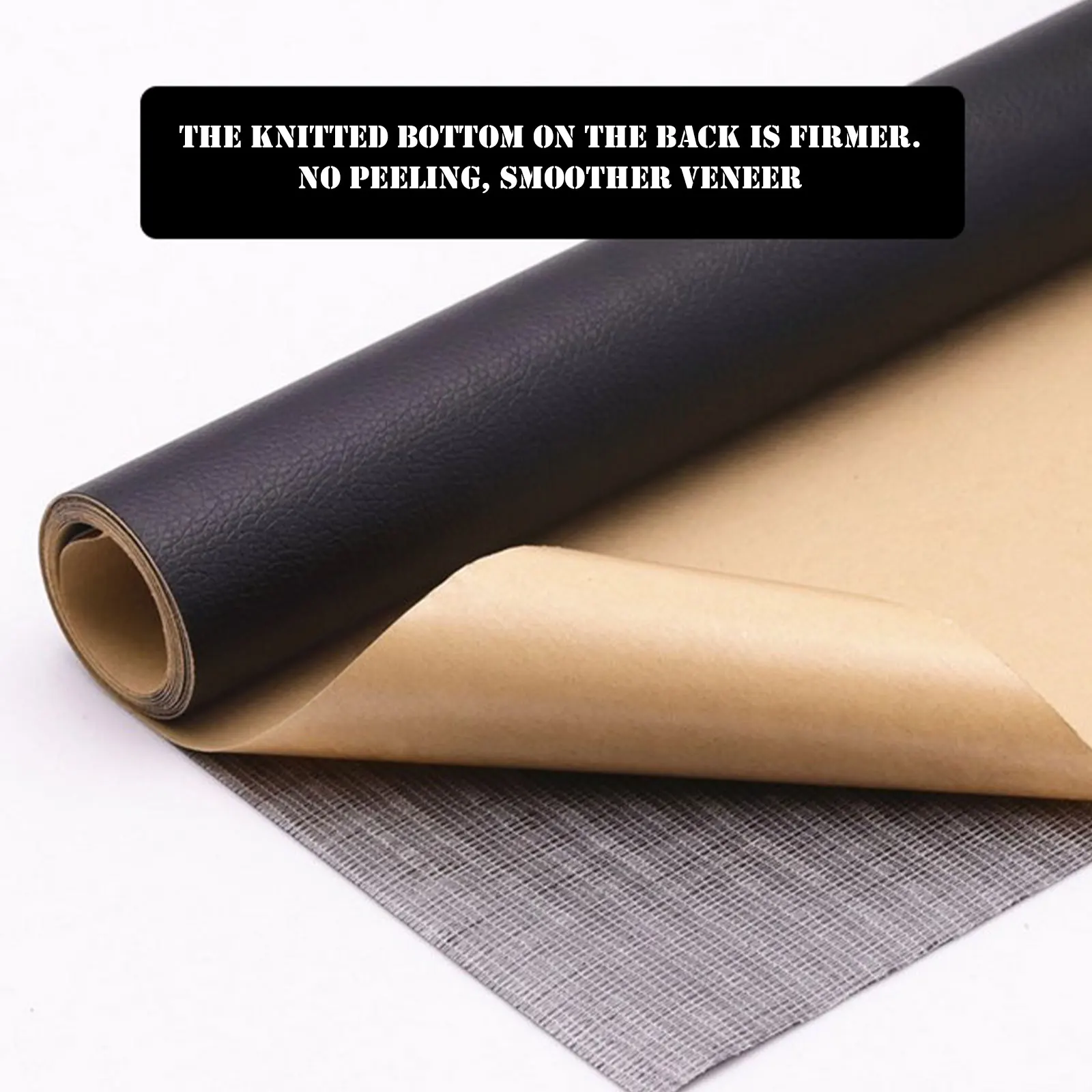 

1 Roll Self-Adhesive PU Leather Repair Tape Patch First Aid for Couch Sofa Car Seat Furniture Jackets Handbag Suitcases 16x54in