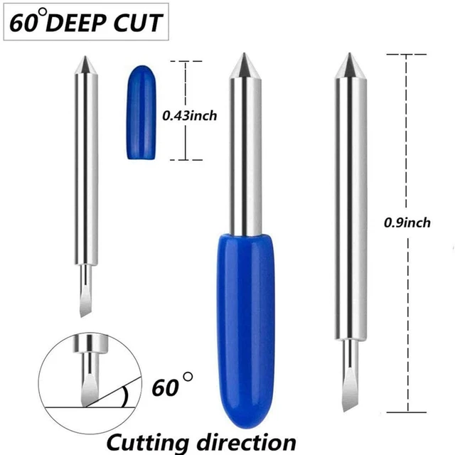 1set Replacement Deep Cut Blade+Housing Deep-Point DeepCut Blade For Cricut  Maker Explore,Air And Air 2 Cutting Plotter Shipping - AliExpress