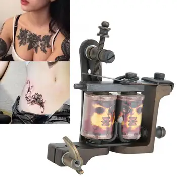 

Tattoo Pen Professional Pure Copper Coil Tattoo Machine Liner Shader Body Tattoo Device Permanent Make Up Machine p