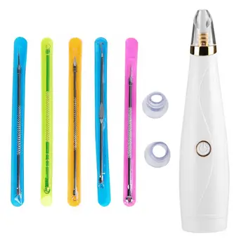 

Vacuum Pore Cleaner Portable Pore Cleanser Set Electric Remove Blackheads Pimples Skin Beauty Massage Instrument Black Head