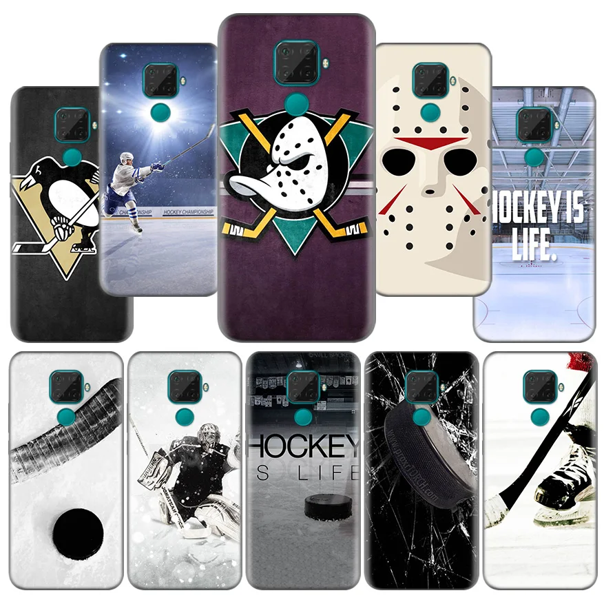 

Hockey Is Life Pattern Ultra-thin Silicone Case Coque for Huawei P Smart Plus 2019 P Smart Z Nova 5 5i Pro Y9 Y7 Y6 Y5 2019 2018