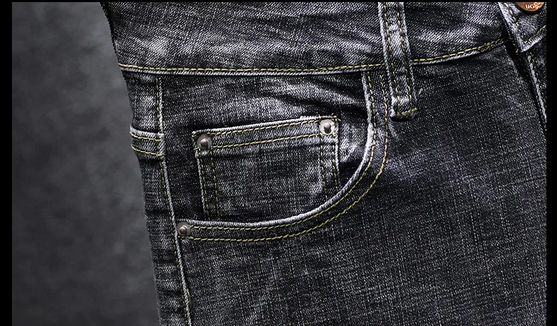 Мужская Уличная одежда хип-хоп Японский китайский дракон вышивка Slim fit прямые джинсовые брюки мужские мотоциклетные байкерские джинсовые брюки