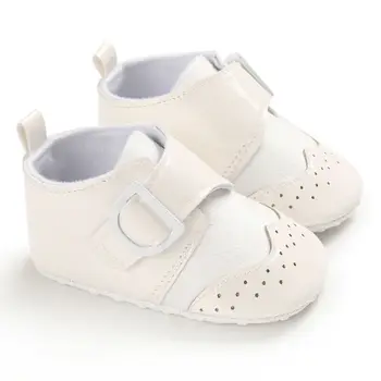 

Fashion Newborn Kid Baby Boy Girl Shoes PU Leather Soft Sole Crib Cute Sweet Shoes Toddler Children Infant Sneakers Prewalker
