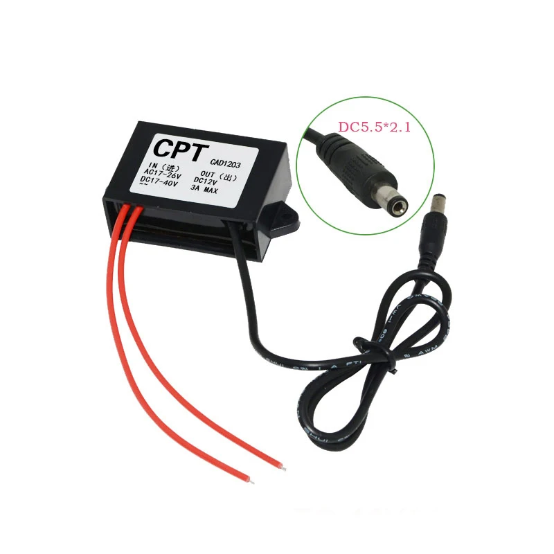 

AC-DC24V To 12V1.5A 2A 3A контроль безопасности трансформатор питания AC To преобразование мощности постоянного тока преобразование мощности