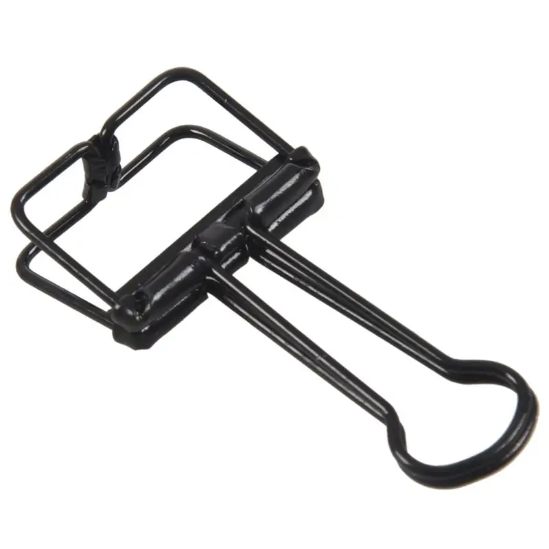 Creative Wire Binder Clips 12 PCS Reusable Paper Clips Small Skeleton Clips with Good Elasticity Strong Grip for Your Documents