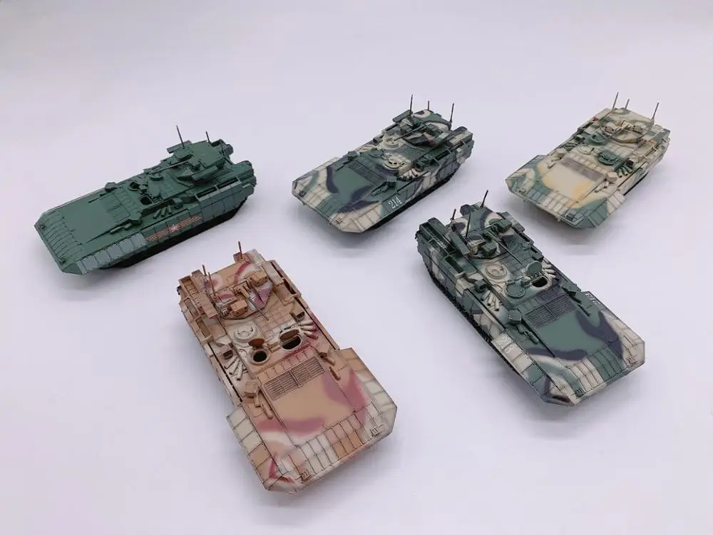 Военная Модель 1: 72 русские T-15 Тяжелая ходунка модель тонкой коллекции