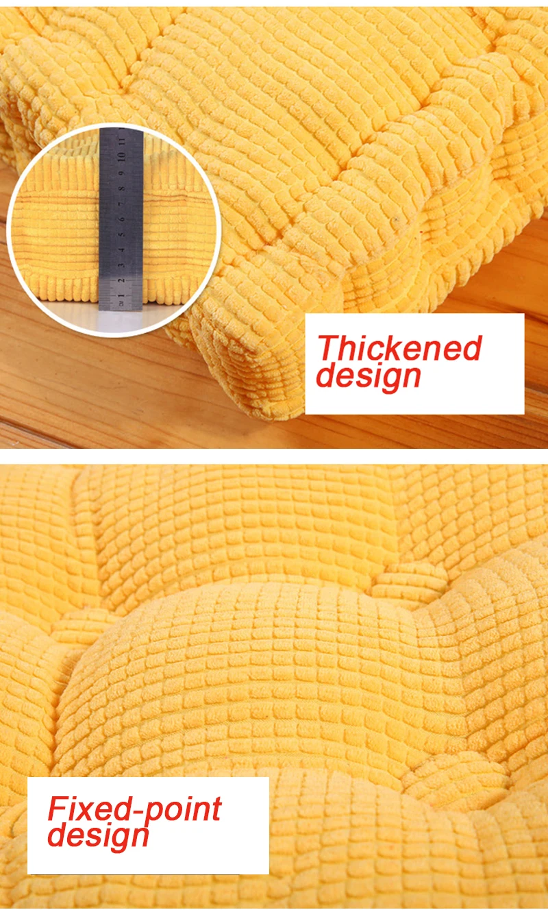 Corn cob tatami seat Corduroy office chair Sofa outdoor pillow home decor textile Floor knee Cushion Buttock Cushions Square Pad