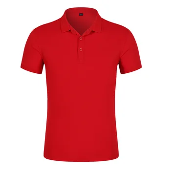 

2020 summer slim casual all-match lapel short sleeve polo shirt