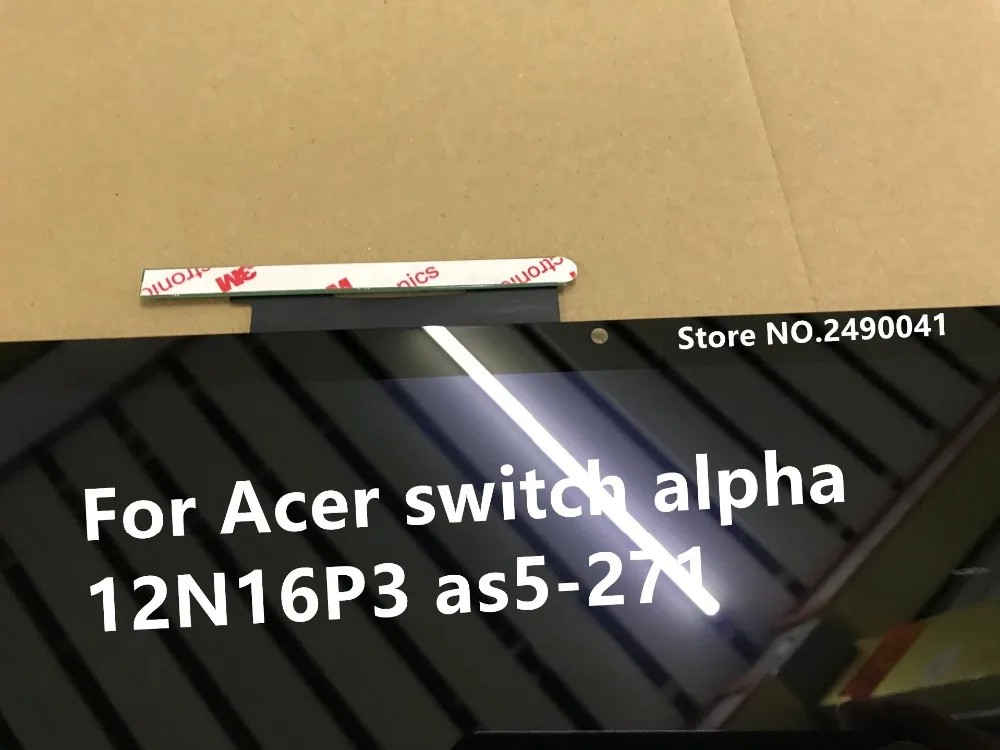 1" ЖК-дисплей с сенсорным экраном для acer switch alpha 12N16P3 as5-271
