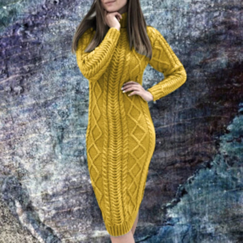 2020 New Autumn and Winter Women's Fashion Long