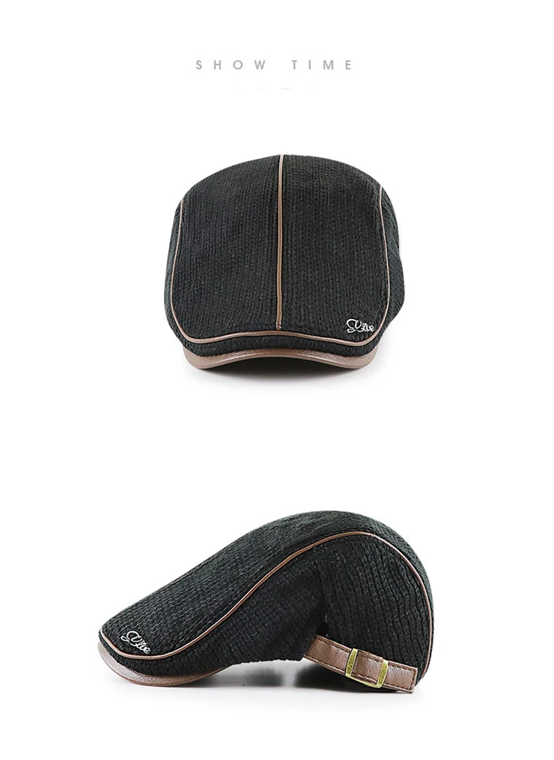 JAMONT,, высококачественный брендовый вязаный берет, Casquette Homme, кожаная плоская кепка для мужчин, Boina Hombre, козырек, шапка, Planas Snapback