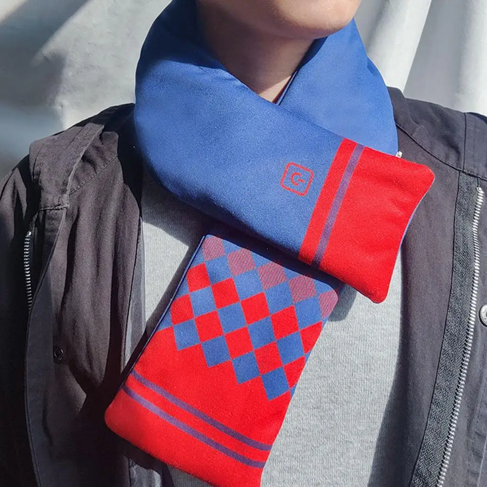Winter Women Shoulder Neck Neckerchief Smart Heating Scarf