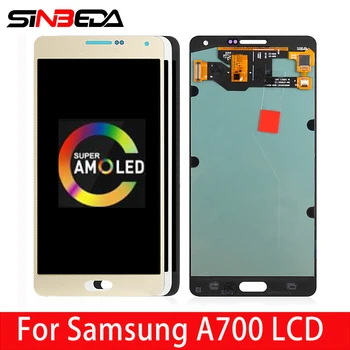 

AMOLED Mobile Phone LCD For SAMSUNG Galaxy A700 LCD Touch Screen Digitizer For SAMSUNG A7 2015 LCD A7009 A700H A700F A700S A700K