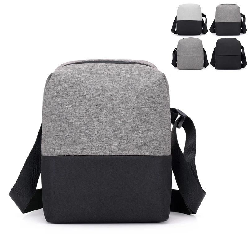 

DXYIZU Brand Men's Shoulder Bag Casual Business Men Handbag Bag Light Waterproof Messenger Bag Male Ipad Patchwork Bags bolsas