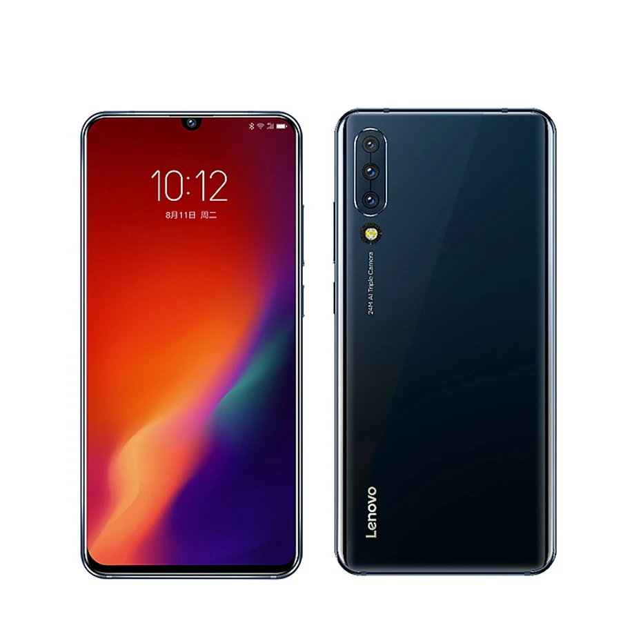 Новый мобильный телефон lenovo Z6 Восьмиядерный процессор Snapdragon 730 4G LTE 6 ГБ/8 ГБ ОЗУ 64