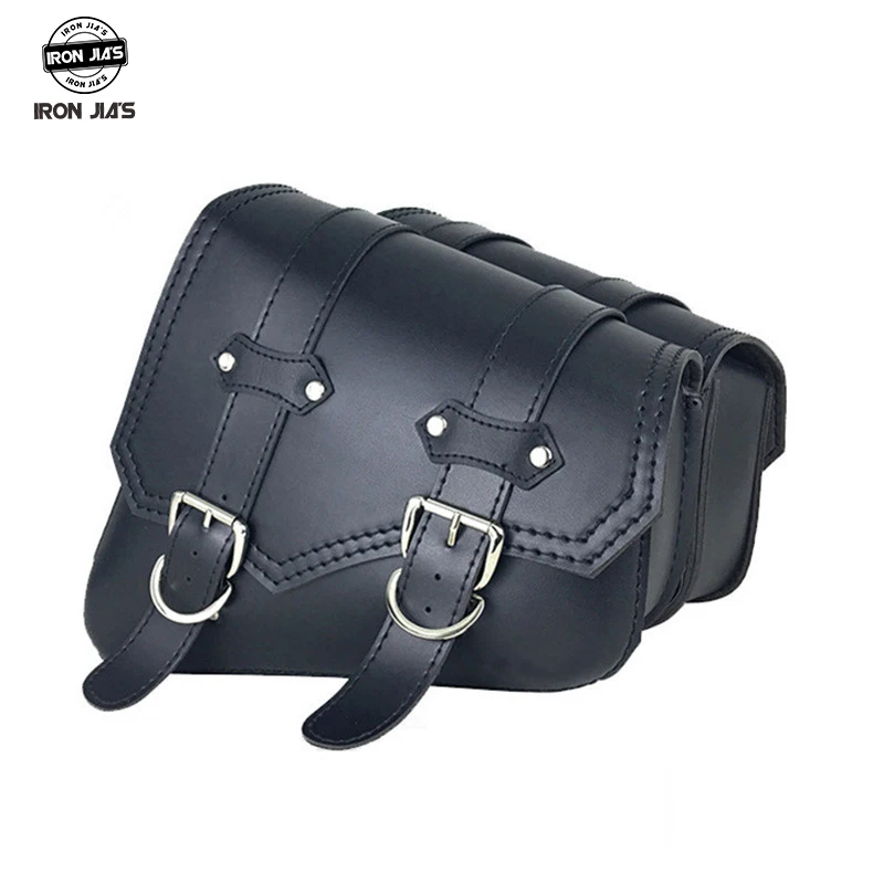 2 шт. мотоциклетные Ретро седельные сумки из искусственной кожи седельная