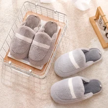 TZLDN/; зимние мужские домашние тапочки; Домашние короткие плюшевые хлопковые тапочки; зимние теплые короткие плюшевые тапочки на плоской подошве