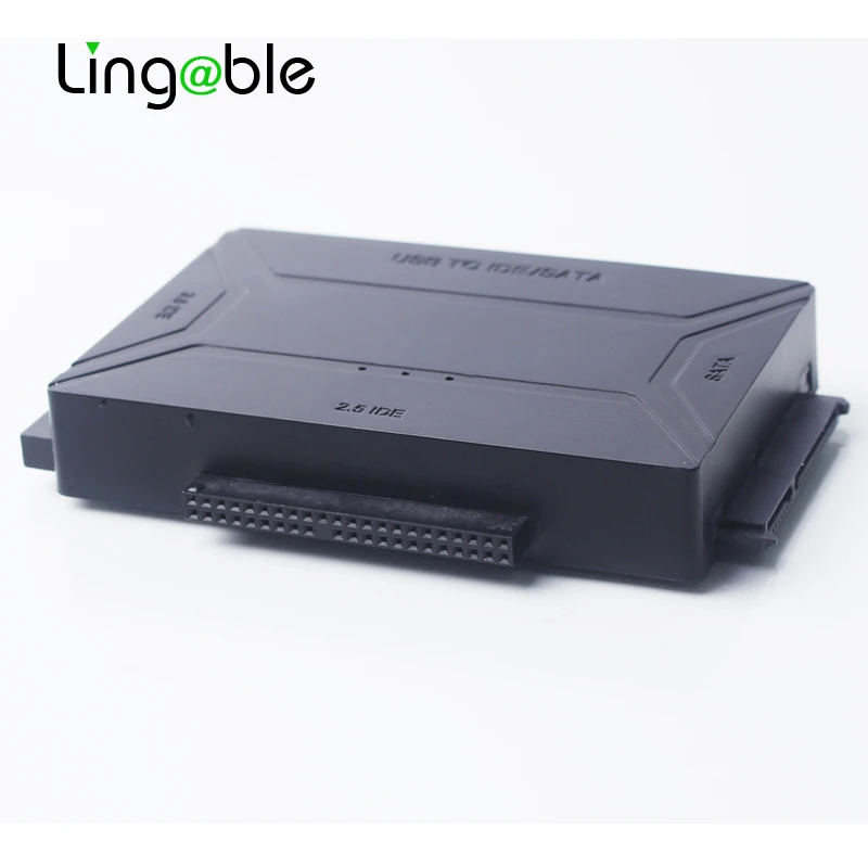 Lingable Usb 3.0 para Sata Ide Adaptador Conversor de Transferência Dados Disco Rígido Adaptador para 2.5 3.5 5.25 Unidades Sata Unidade Óptica