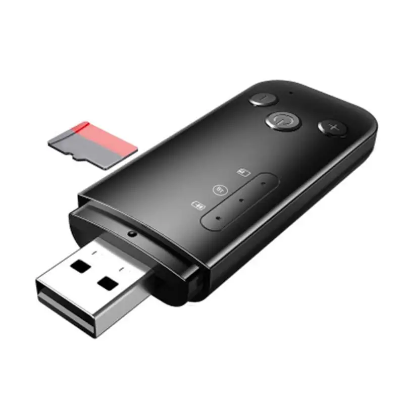 2 в 1 беспроводной приемник передатчик аудио Bluetooth адаптер USB AUX FM выход портативный беспроводной приемник стерео для ТВ ПК автомобиля