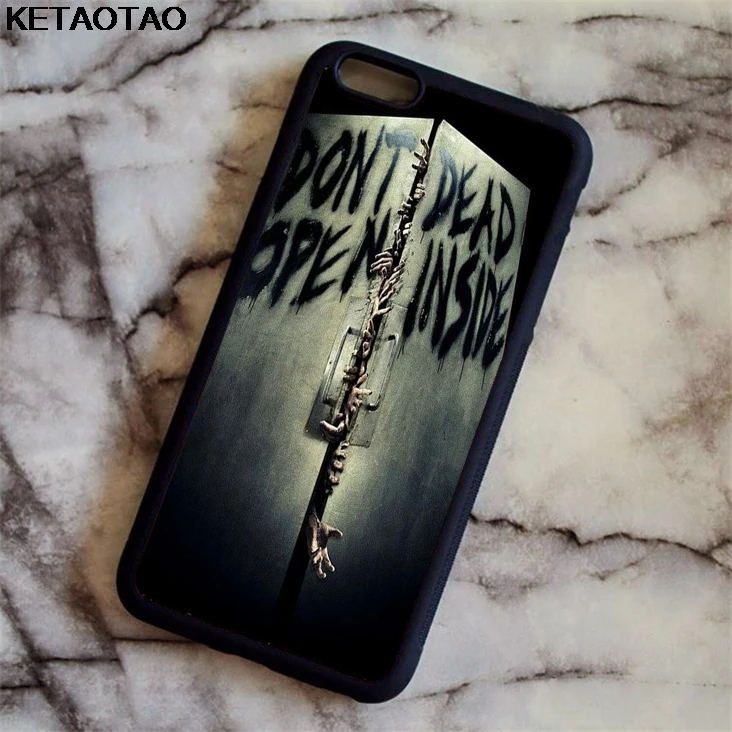 Чехол KETAOTAO The Walking Dead Zombie Rick Daryl для samsung galaxy S4 S5 S6 S7 S8 S9 S10 edge Note из мягкого ТПУ резины и силикона - Цвет: Многоцветный