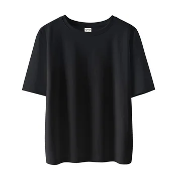 

Ladies Cotton T-Shirt Slim Solid Color Short Sleeve T-Shirt 2020 New