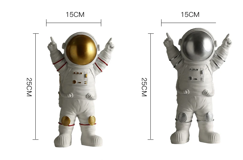 Современная Скульптура космонавта, смоляные статуэтки, абстрактная статуя космонавта, аксессуары для украшения дома, Ремесленная статуэтка, Декор