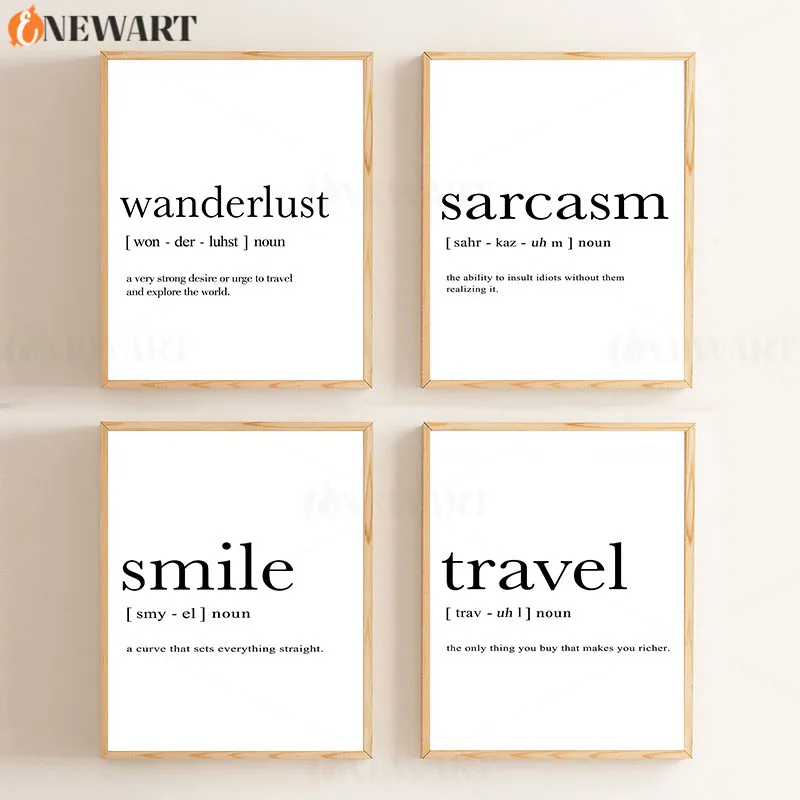 Interesting Letter Print Wall Canvas Art Modern Home Decorative Picture Living Room Bedroom Decoration Painting Poster | Дом и сад