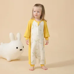 Baby Sleeping Bags Winter Autumn Kids Bolsa De Bebe Pure Cotton Childre's Sleepsacks For Girls Boys Pajamas Warm Nighty 0-4T
