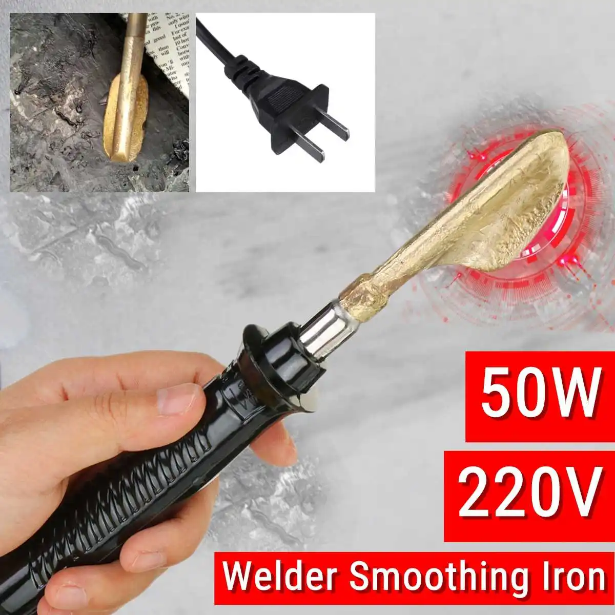 

Handy Plastic Welder Garage Tools Hot Staplers Machine Staple Repairing Car Bumper Repairing Stapler Welding Tool UK Plug