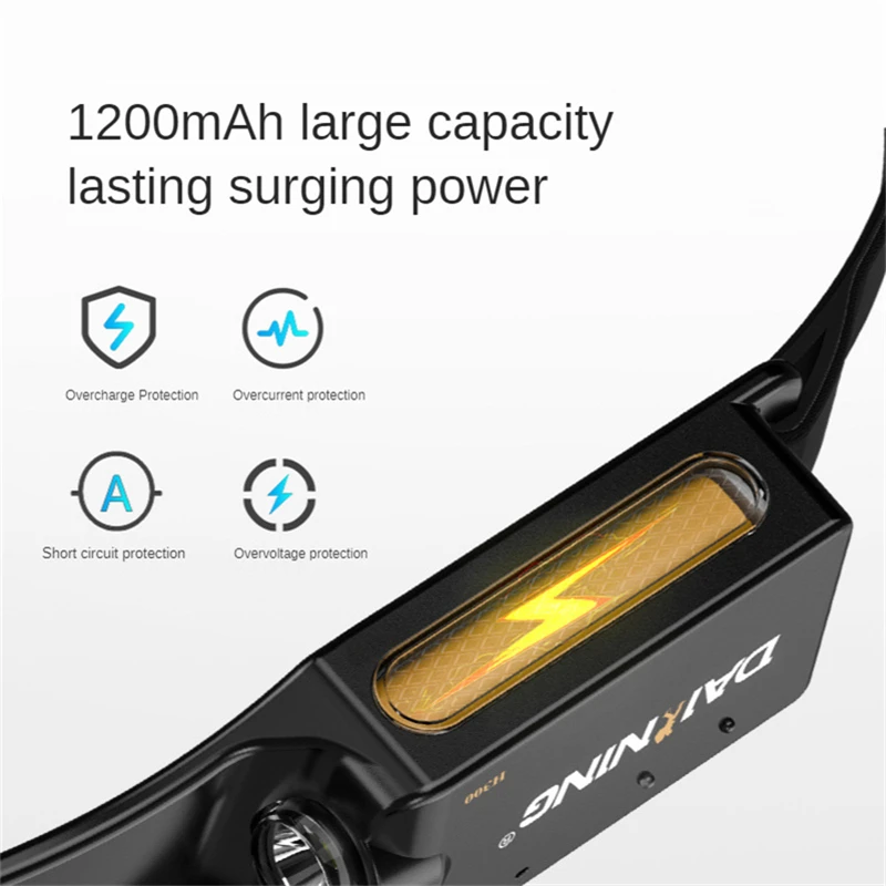 Рисунок 4 - Налобный фонарь с датчиком и встроенным аккумулятором