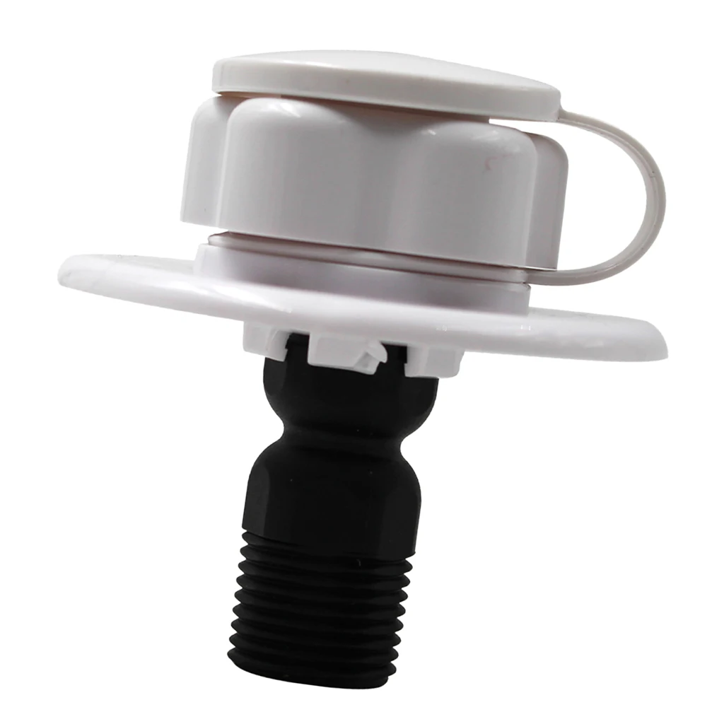 New RV City Water Fill Inlet Plastic Check Valve Trailer Marine
