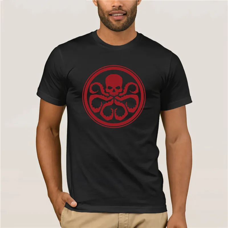 2019 Fashion T shirtSummer Casual Man The agent of SHIELD movie Tshirt White BasicMen | Мужская одежда