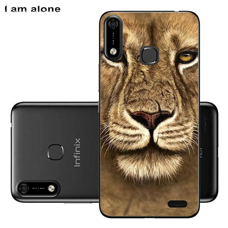 Сумка для телефона I am alone для Infinix Hot 7X624 6,2 дюймов Мягкий ТПУ модные чехлы для мобильных телефонов Infinix Hot 7X624 - Цвет: TPU C42