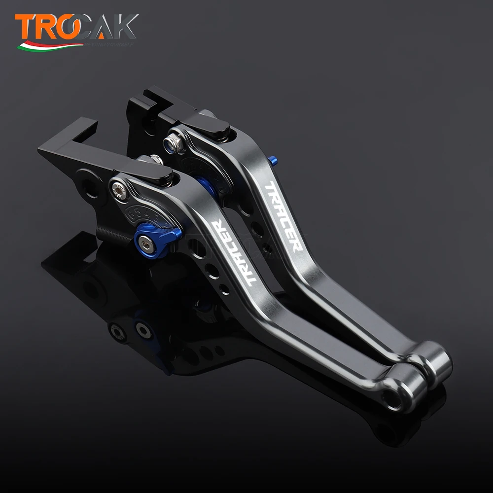 CNC 조정 가능한 오토바이 쇼트 브레이크 클러치 레버, 야마하 Tracer900 /GT Tracer 900 700 GT Tracer700 MT09 MT07 용