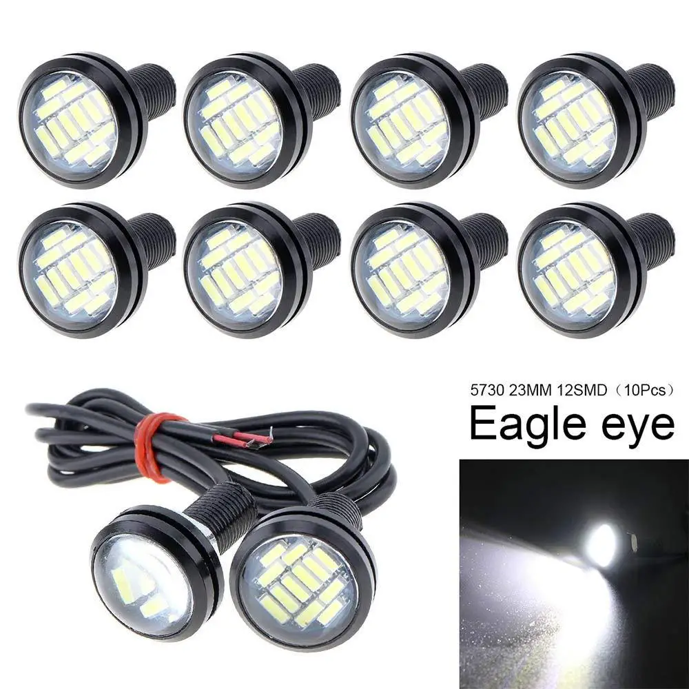 10 шт. 4014 12SMD 23 мм светодиодный светильник Eagle Eye водонепроницаемые лампы для лодок