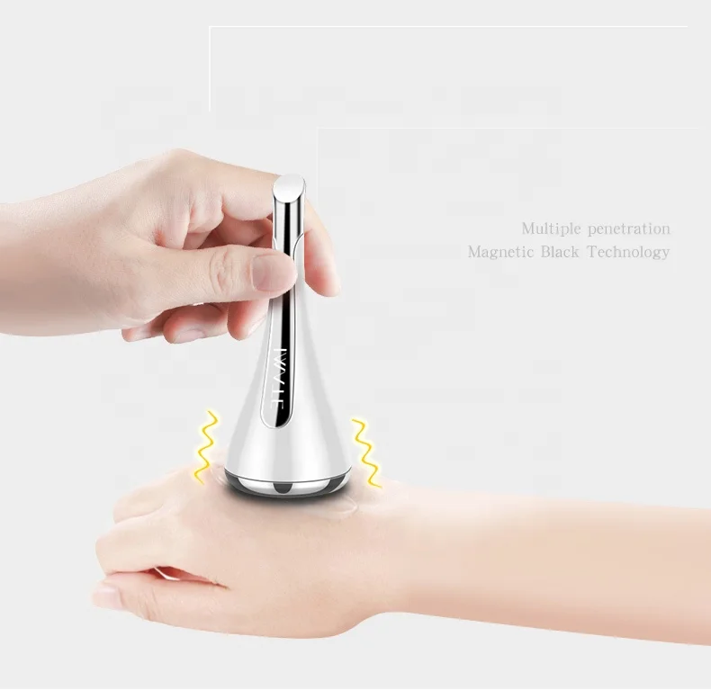OEM &ODM Portable beauty instrument magnetic Micro-Vibration Introduction Instrument for facial massager for home use