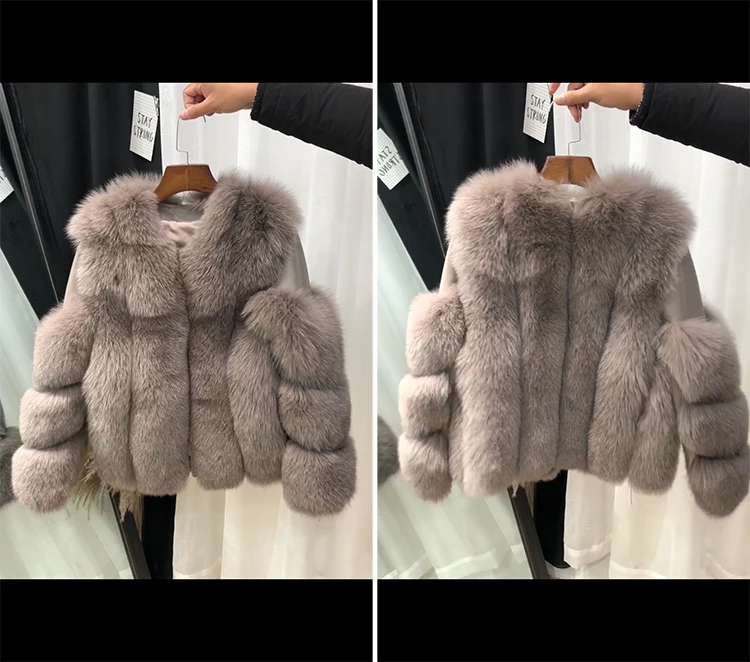 women coats and jackets winter natural fox fur coats (2)