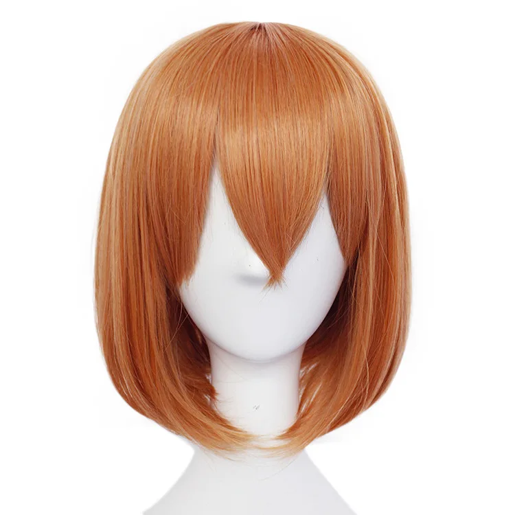 

Engelhard Quintile of Bride/Bride Nakano Four-Leaf Orange Concave Wave Head COS Wig Manufacturers Direct Selling