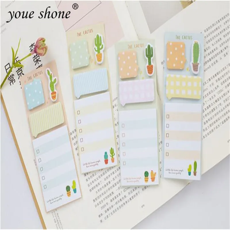 

1Pcs=30sheets Creative Memo pad sticky notes post note book cute little fresh n times post Office School Supplies Stationery