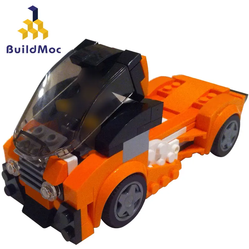 

Buildmoc Technic Series Bricks MOC Arocs Truck Drag Head Car 75880 Race Truck Model Kit Building Blocks Kids Toys Gift
