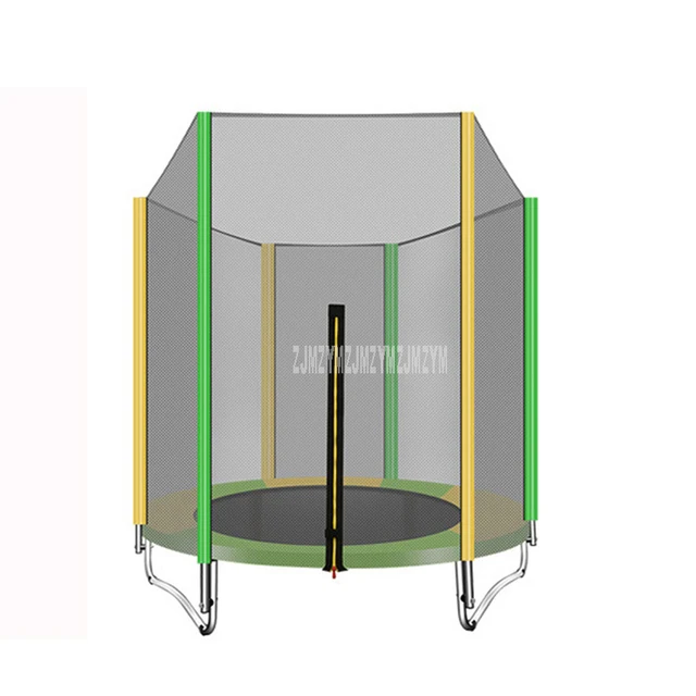 US $61.20 1.5M Children's Trampoline With 1.3M High Protective Net Safety Child Trampoline Indoor Home Fitnes