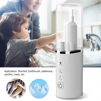 

UV Toothbrush Holder Sterilizer Toothpaste Squeezer Multifunction Toothbrush Box UV Mask Disinfector Bathroom Accessories
