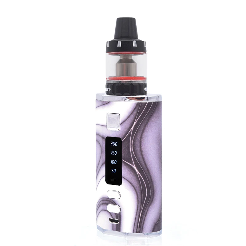 Оригинальный SUB TWO 200W бокс мод Vape ручка комплект 510 нить 3 мл атомайзер 4400mAh