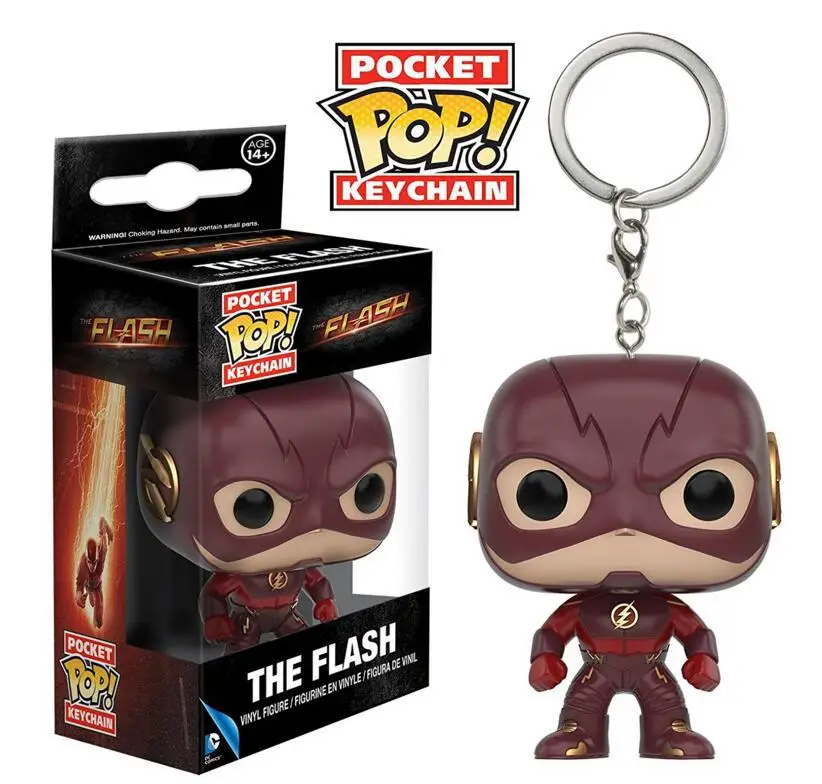 Funko Pop Pocket DC комический брелок Лига Справедливости флэш-фигурка игрушки | Игрушки